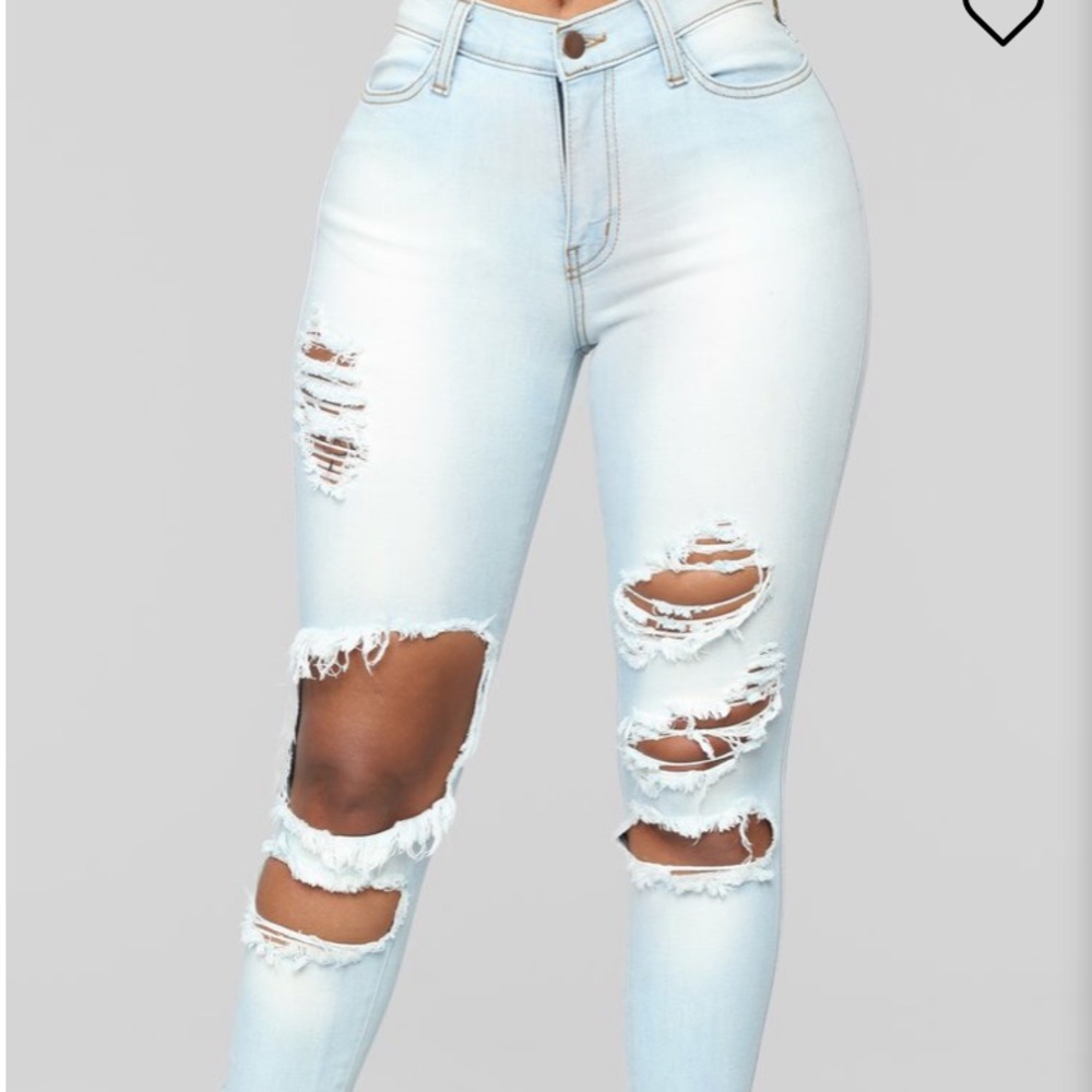 Fashion nova beach bum jeans